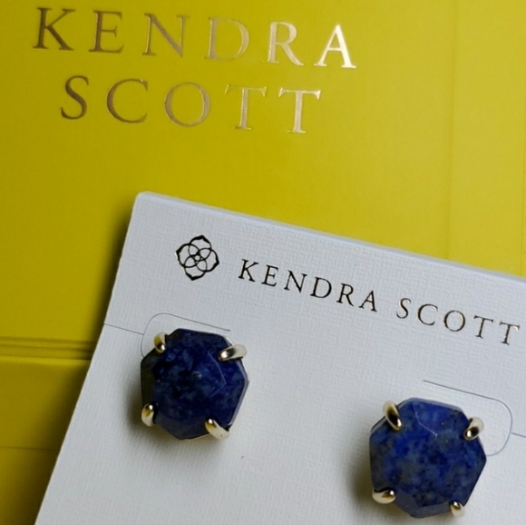Kendra Scott Ryan Studs, Blue Lapis - Picture 10 of 12
